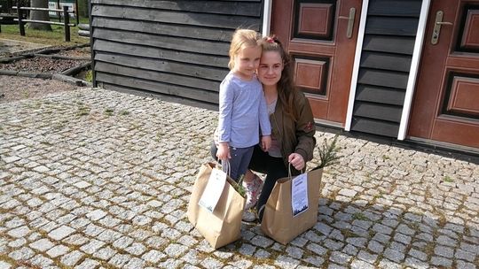 #sadziMY - Leśnicy z Gryfic rozdali drzewka - 300 sadzonek trafiło do uczestników akcji