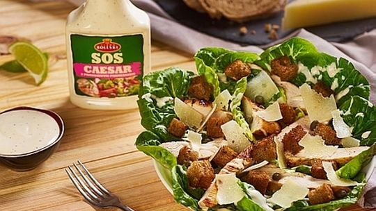Sałatka Cezar z dodatkiem Sosu Ceasar Roleski