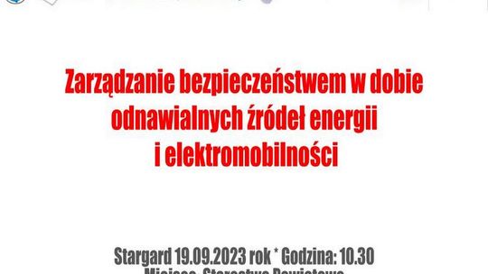 Seminarium na temat bezpieczeństwa i finansowania OZE