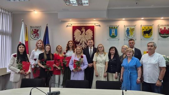 Siedem nauczycielek z Gminy Gryfice odebrało akty mianowania