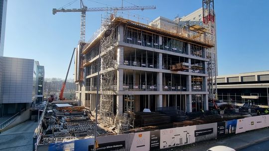 Silver Andersia – najwyższy budynek biurowy w Poznaniu pnie się w górę