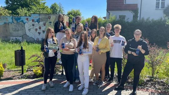 Śladami historii Gryfic" – Gra miejska w ZS im. Miłosza