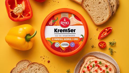 SM Ryki rozwija linię KremSer. Do portfolio dołącza wariant z papryką słodką i chili