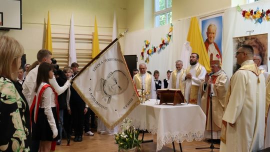 SP Modlimowo na Zjeździe Szkół im. Jana Pawła II w  Szczecinie