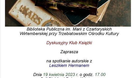 Spotkanie autorskie z Leszkiem Hermanem