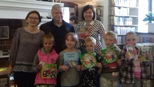 Spotkanie z autorem bajek dla dzieci – Panem Wiesławem Drabikiem