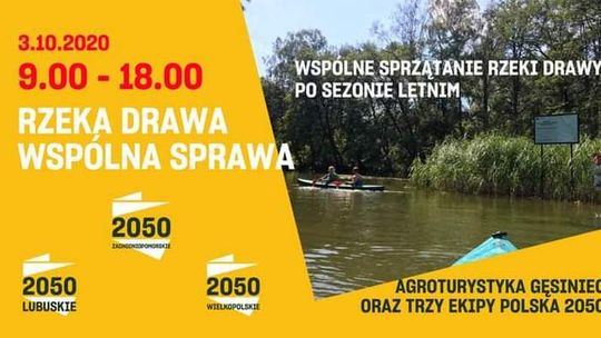 SPRZĄTANIE RZEKI DRAWY „Rzeka Drawa – wspólna sprawa”