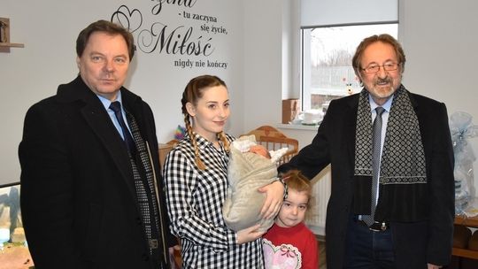 Starosta z wizytą u Pierwszego Malucha Powiatu Gryfickiego 2019