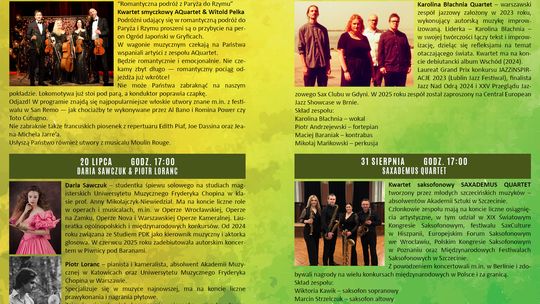 Staruje Gryfickie Lato Muzyczne 2025