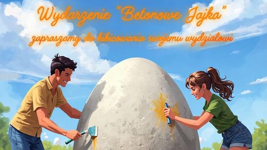 Studenci ZUT - konkurs w malowaniu betonowych pisanek Studenci ZUT - konkurs w malowaniu betonowych pisanek