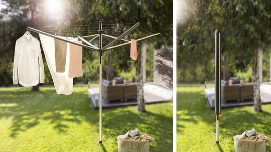 Suszenie prania na świeżym powietrzu: wybieramy suszarkę do ogrodu i na balkon