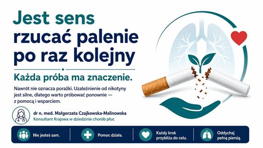Światowy Dzień Bez Tytoniu 2026: PTChP i Koalicja „Zdrowe Płuca” alarmują ws. saszetek nikotynowych. Eksperci żądają zmian w prawie
