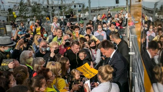 Szymon Hołownia odwiedza nadmorskie województwa 