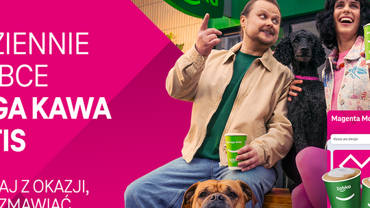 T-Mobile burzy bariery i zaprasza na dowolną kawę gratis w Żabce