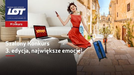 Trzecia edycja Szalonego Konkursu LOT powraca. Wygraj wymarzone bilety i skorzystaj ze specjalnej oferty w ramach Szalonej Środy