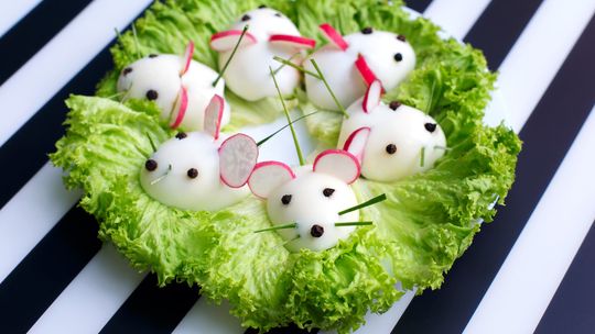 W kuchni z babcią i dziadkiem