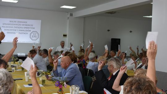 Walne Zebranie Sprawozdawczo-Wyborcze Oddziału PZERiI w Płotach