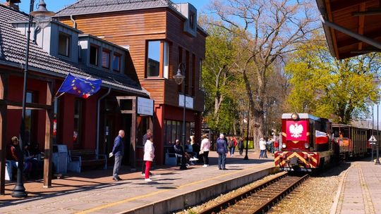 Weekend majowy udany dla rewalskiej wąskotorówki