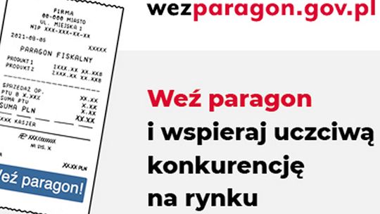 Weź paragon i wspieraj uczciwy biznes na wakacjach