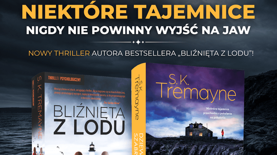 Wichura, żałoba i mroczny sekret. Nowy thriller S.K. Tremayne’a z Kornwalii