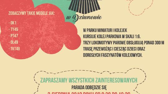  "WIELKA PARADA MINIATUROWYCH PAROWOZÓW"