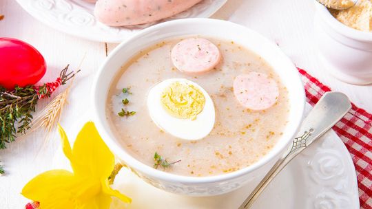 Wielkanocna zupa chrzanowa