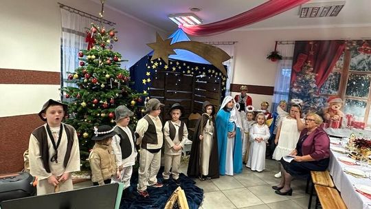 Wigilia sołecka i Jasełka w Mechowie