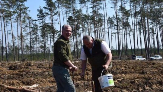  Wizyta u przyjaciół z Nadleśnictwa Bytów