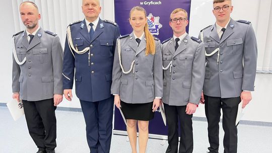 Wręczenie awansów na wyższe stopnie policyjne