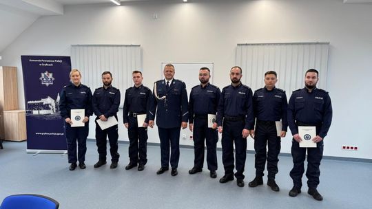 Wręczenie awansów na wyższe stopnie policyjne