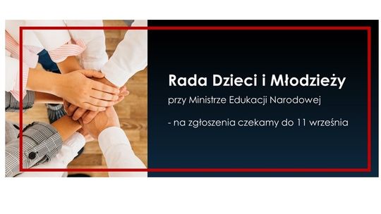 Wystartował nabór do Rady Dzieci i Młodzieży