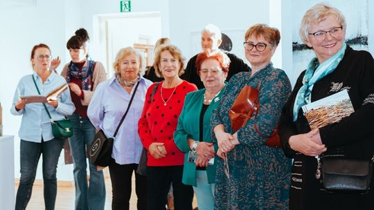 „Z UPŁYWEM CZASU” wystawa Uwe Handricka - artysty z Gminy Partnerskiej Wandlitz