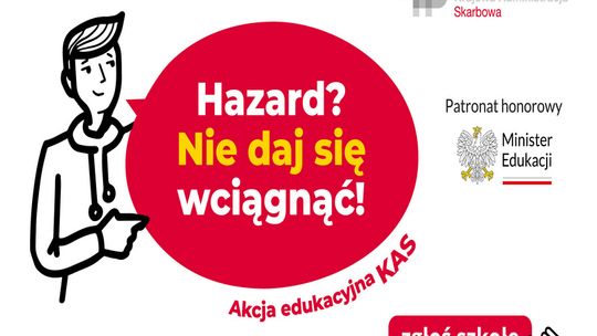 Zachodniopomorska KAS kontynuuje akcję edukacyjną „Hazard? Nie daj się wciągnąć” w roku szkolnym 2025/2026