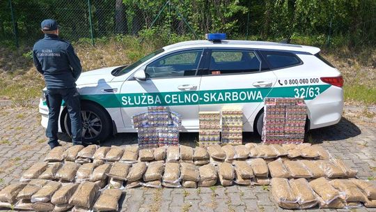 Zachodniopomorska KAS zdemaskowała paserstwo akcyzowe – nielegalne papierosy i tytoń