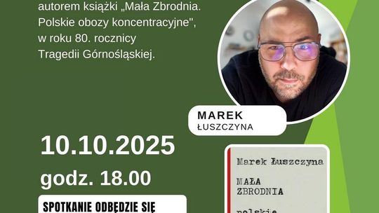 Zaproszenie na spotkanie z Markiem Łuszczyną