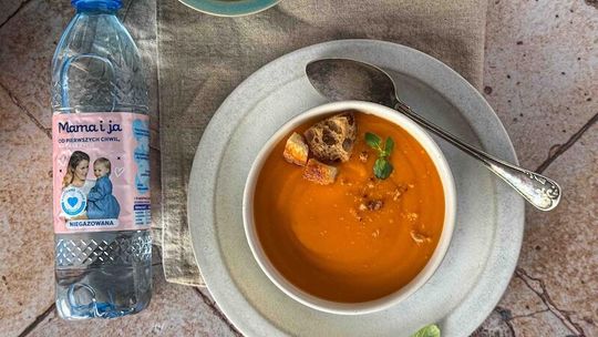 Zupa krem z marchewki i pomarańczy