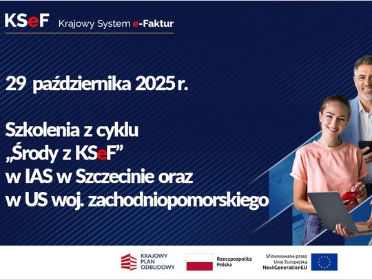 29 października 2025 r. – szósta już „Środa z KSeF” w Zachodniopomorskiem