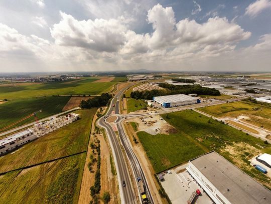 BERGER Bau zakończył kluczową inwestycję drogową  w rejonie TSSE Podstrefa Wrocław-Kobierzyce