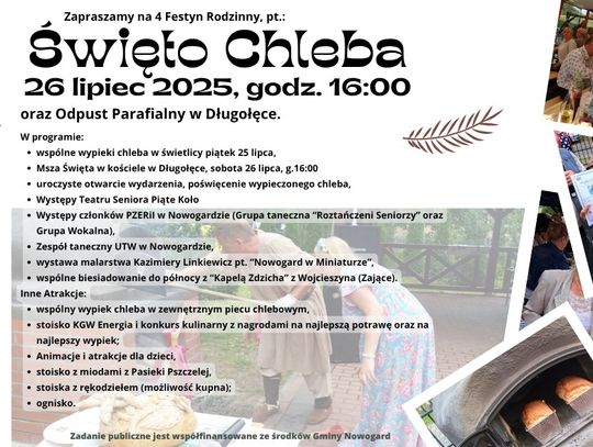 Długołęka zaprasza na Święto Chleba