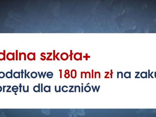 Dofinansowanie na zakup sprzętu dla uczniów. Do województwa zachodniopomorskiego trafi ponad 8 milionów złotych