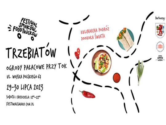 Festiwal Smaków Food Trucków powraca do Trzebiatowa!  Już 29 i 30 lipca Ogrody Pałacowe Trzebiatowskiego Ośrodka Kultury wypełnią się mobilnymi restauracjami z całej Polski.