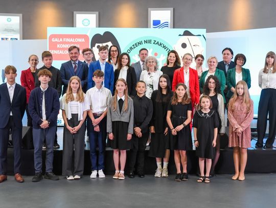 GALA 4. EDYCJI KONKURSU ARCHIWÓW PAŃSTWOWYCH „BEZ KORZENI NIE ZAKWITNIESZ. MOJA WIELKA I MAŁA OJCZYZNA”