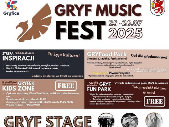 GRYF MUSIC FEST 2025 – wielkie święto muzyki, kultury i radości!