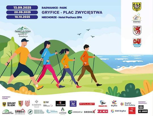 III Festiwal Nordic Walking w Gryficach – sport, zdrowie i integracja pokoleń!