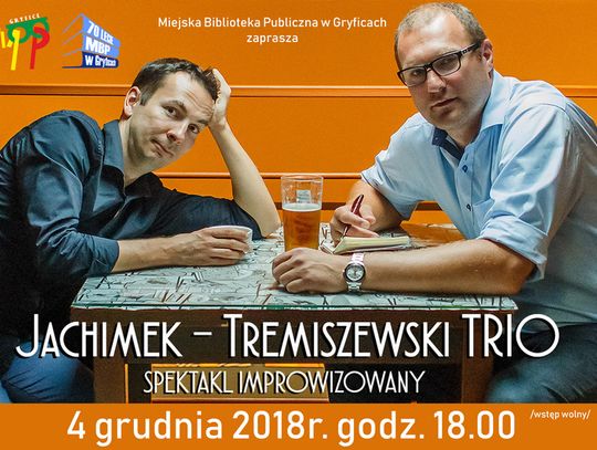 JACHIMEK-TREMISZEWSKI TRIO! w Bibliotece w Gryficach