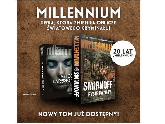 Karin Smirnoff,   Rysie pazury  - Kontynuacja  bestsellerowej  trylogii „Millennium”