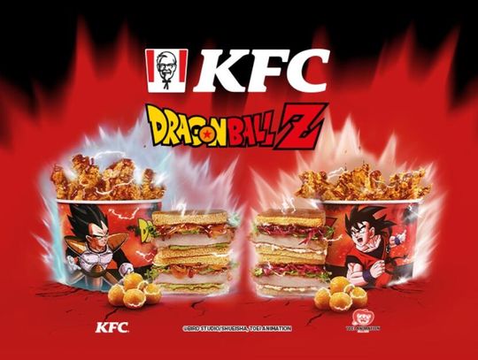 KFC odpala Super Saiyan mode i łączy ikonicznego kurczaka z Dragon Ball Z!