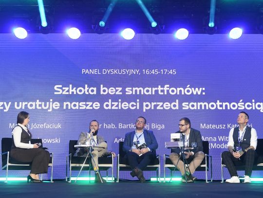 Krynica Forum 2025: smartfony tak, ale nie bez ograniczeń w szkole i nie za wcześnie