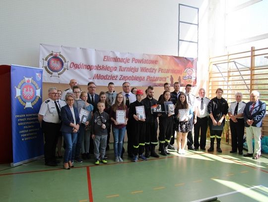 „Młodzież zapobiega pożarom” w Brojcach eliminacje powiatowe turnieju