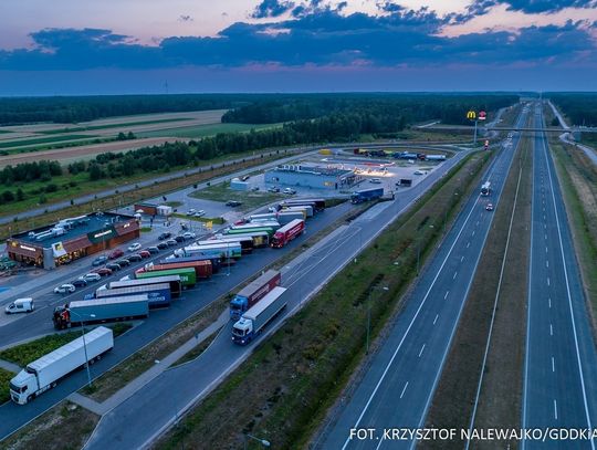 MOP jako infrastruktura dla podróżnych na drogach szybkiego ruchu - gdzie zatankujesz i zjesz